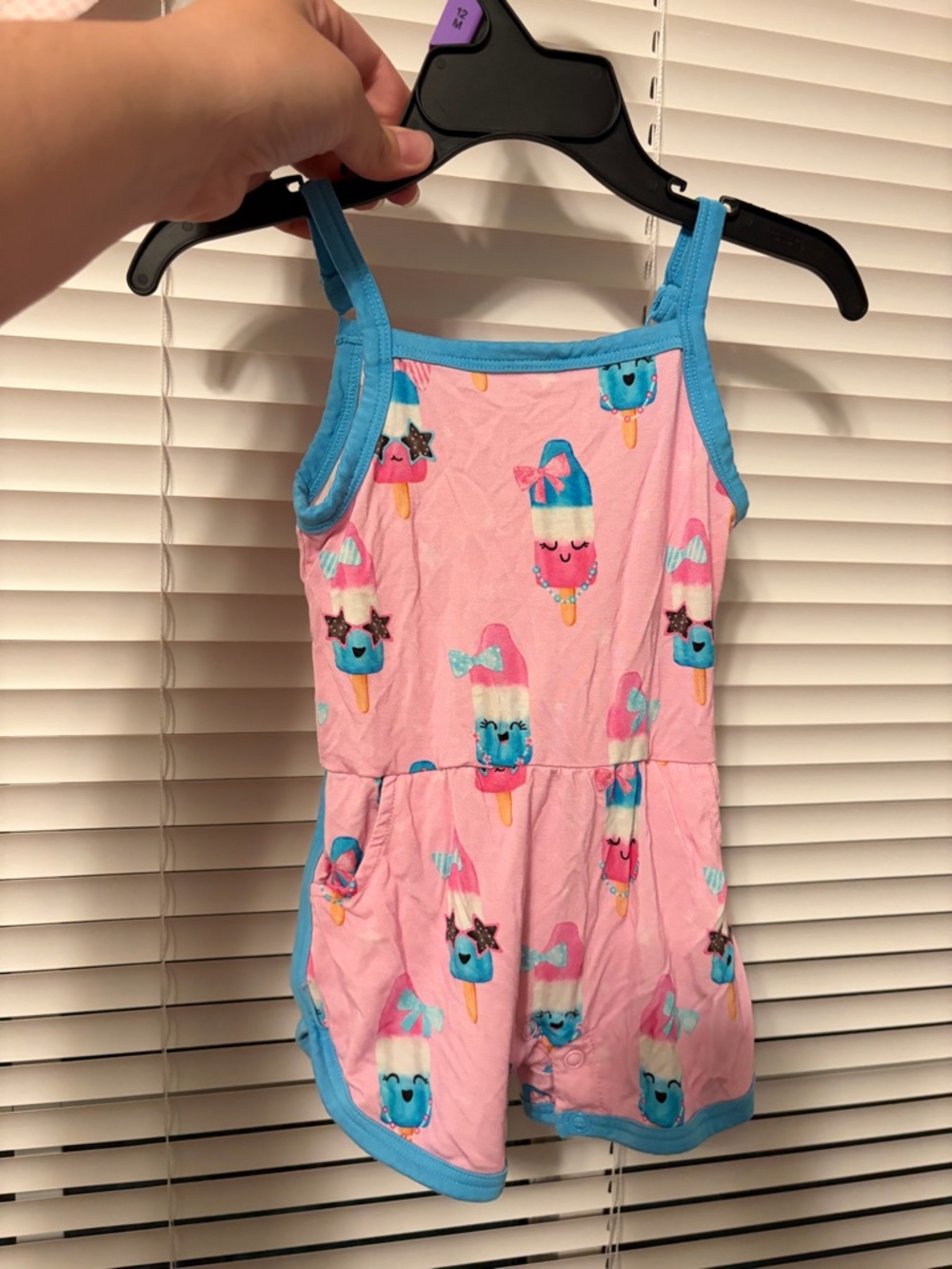 Birdie bean ice cream baby girls romper 6-12months